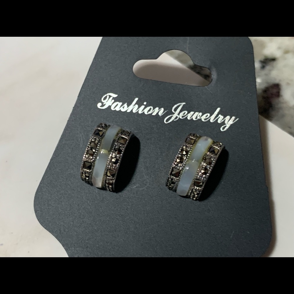 Jade Earrings - image 1